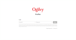 Desktop Screenshot of profiler.ogilvy.com