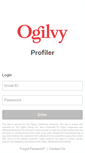 Mobile Screenshot of profiler.ogilvy.com