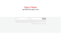 Desktop Screenshot of agreements.ogilvy.com